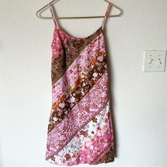 Vintage Dresses & Skirts - Vintage 90s Y2K paisley floral dress